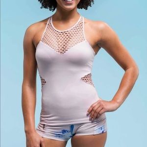 Popflex Dust Blossom cross cross workout top 💕